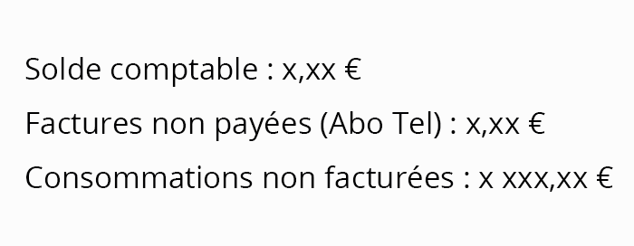 écran du logiciel IP Cash